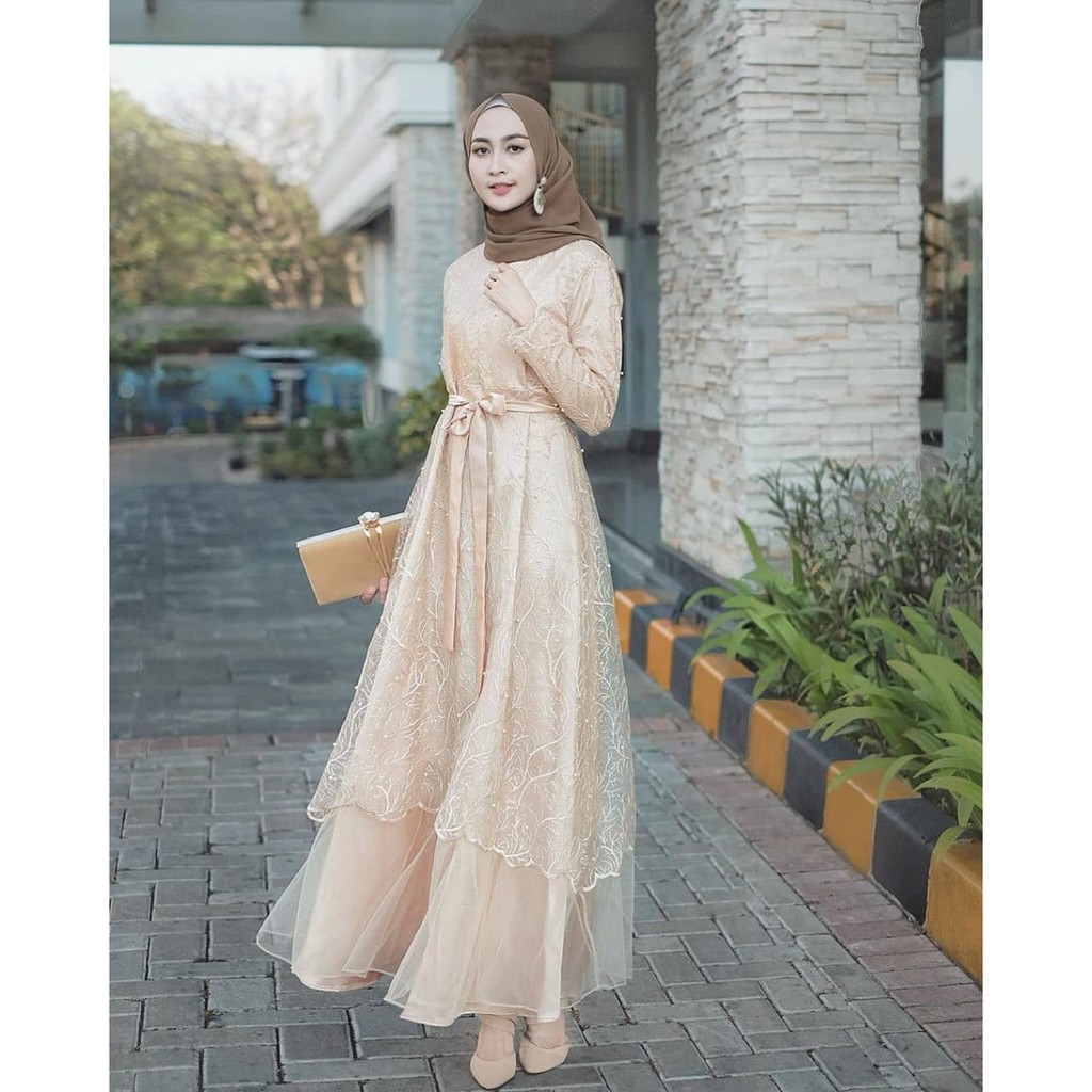 Marissa Dress Kondangan  Shopee Indonesia