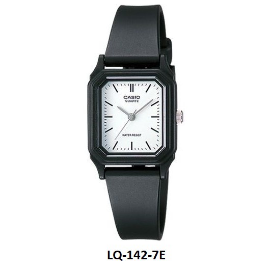 Casio Original LQ-142 Series (Jam tangan wanita - karet - Analog) Tanpa Kotak Mika