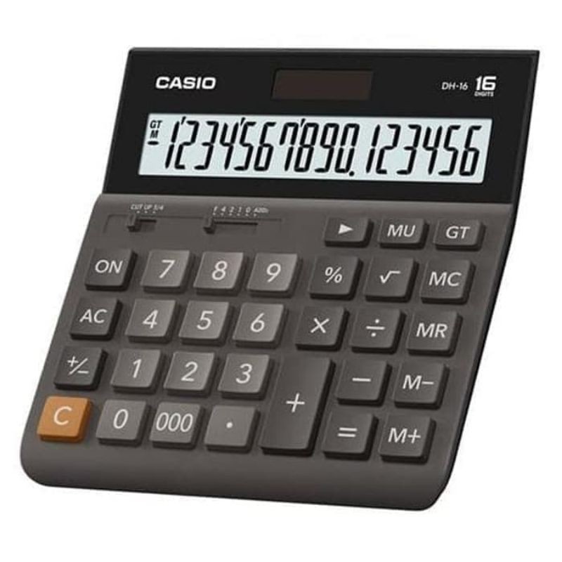 

Kalkulator Casio DH-16 DH 16 16 DIGIT SOLAR POWER