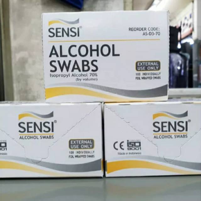 Alcohol swabs sensi alkohol swab sensi