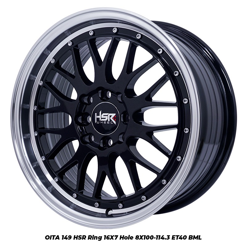 VELG MOBIL HSR OITA RING 16  FOR AVANZA XENIA SWIFT JAZZ YARIS BRIO AGYA AYLA FIESTA