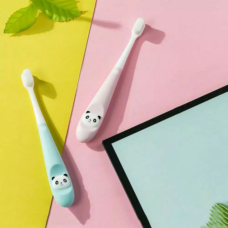 Sikat Gigi Anak Dengan Bahan Lembut/Karakter Panda Lucu/Children's Toothbrush