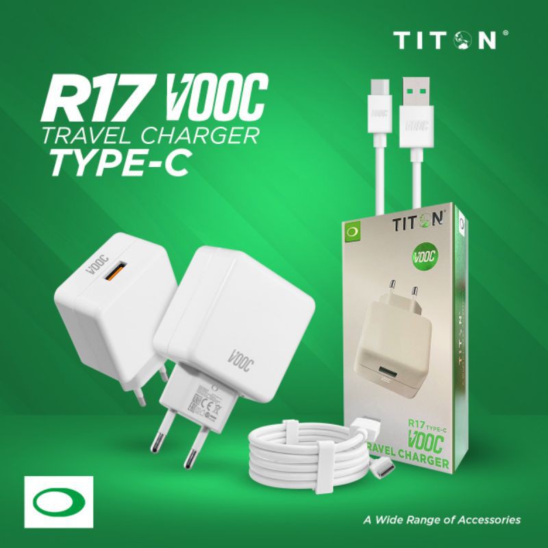 (TITON) CHARGER OPPO VOOC TYPE C FLASH CHARGER OPPO K3/ A91/ A5/ A9 2020/ Reno 2/ 2F/ Realme 5 pro