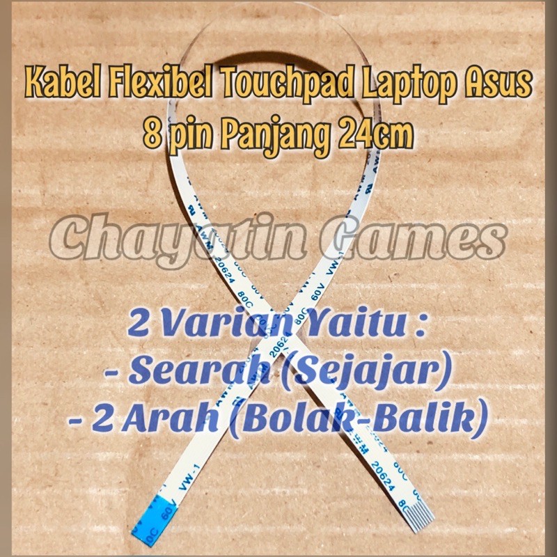 Kabel Flexibel Touchpad Laptop Asus - Cable Flexible Laptop Asus 8 Pin