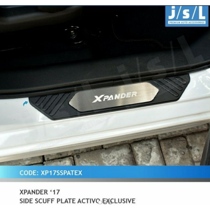 Jual ALL NEW XPANDER PAKET SILLPLATE + REAR SCUF PLATE INJAKKAN DEPAN ...