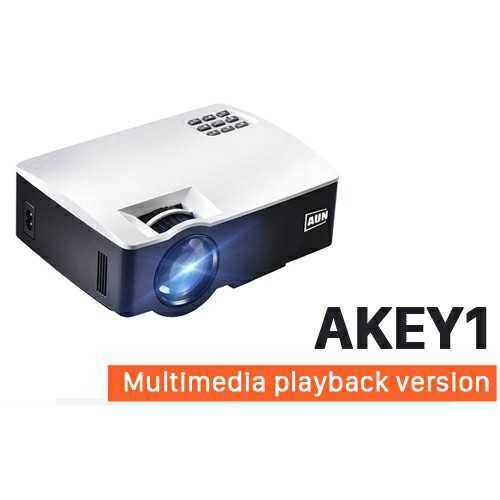 AUN AKEY1 Proyektor 1080P 1800 Lumens