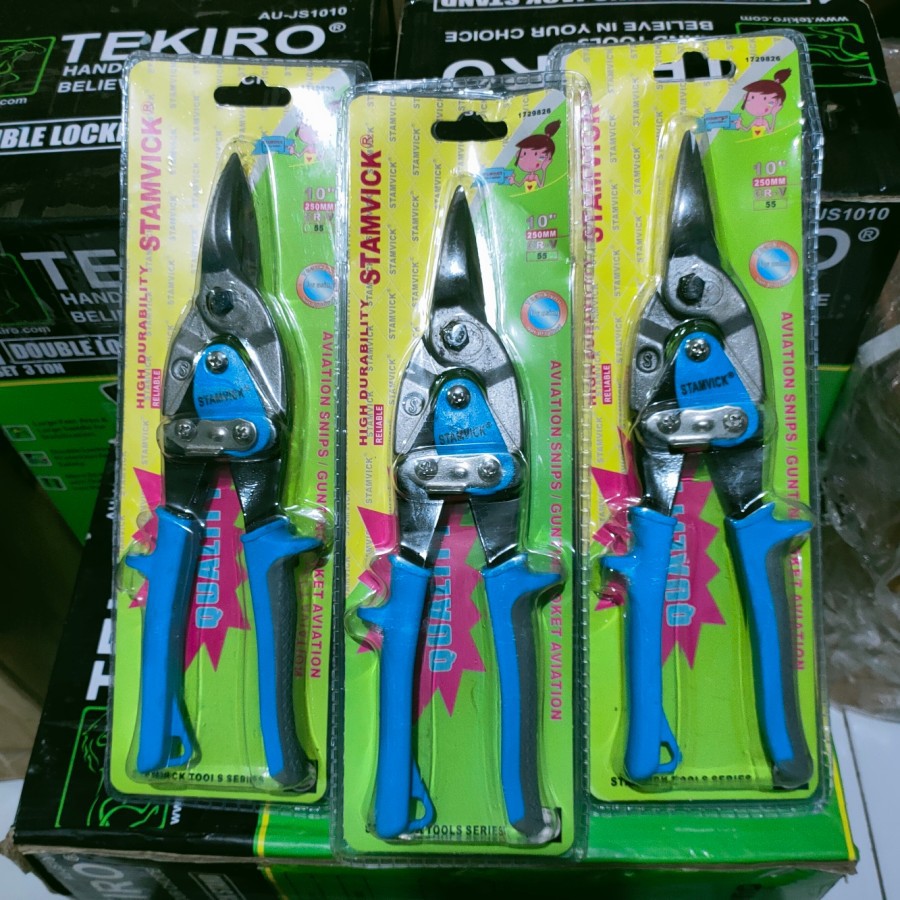 

Gunting Holo - Gunting Plat 10" - Gunting Seng - Baja Ringan Murah 10 inch Stamvick