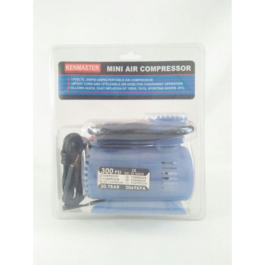 Kenmaster XH-106 Mini Air Compressor 300 PSI