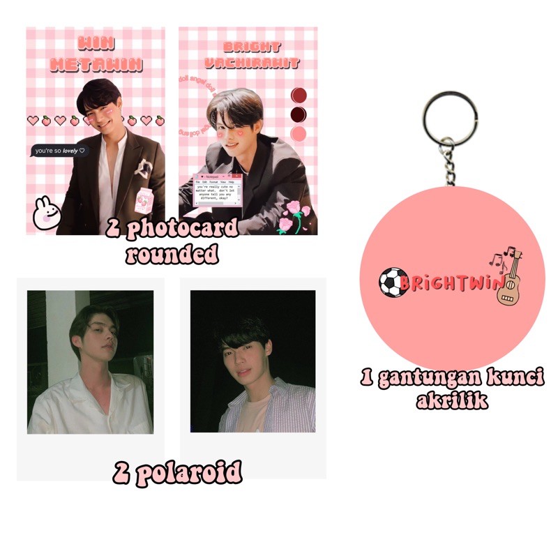 MINI FANKIT BrightWin (sticker set&keyring)