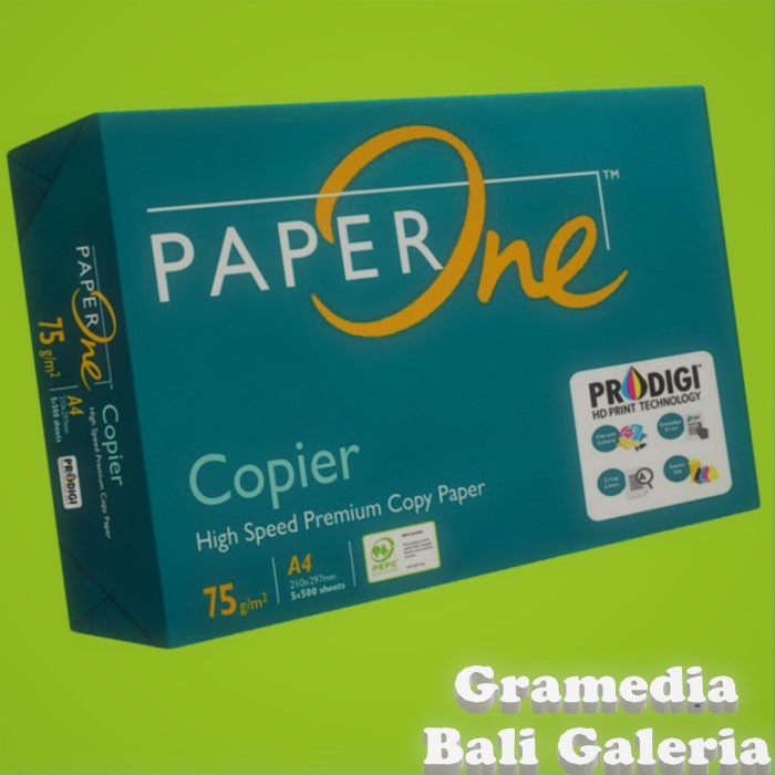

Gramedia Galeria - Kertas Paperone A4 75 gr 500 lembar