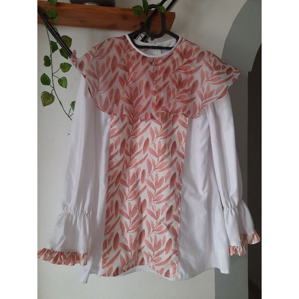 blouse Sideline x nyonya nursing wear/  baju busui/ bluse busui/ baju menyusui