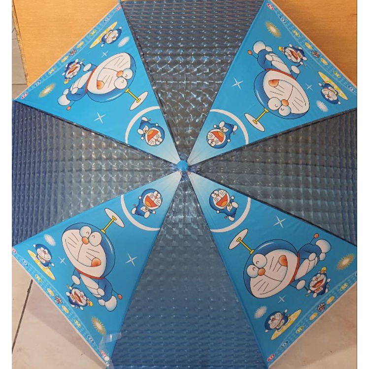 payung anak karakter 4 sisi hologram