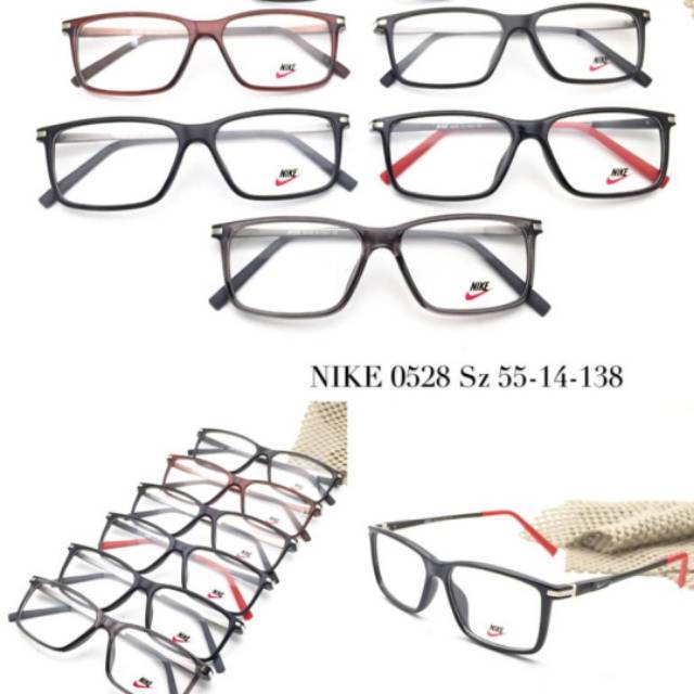 FRAME KACAMATA NIKE TRENDY | KACAMATA MINUS | KACAMATA ANTI RADIASI | KODE 0528