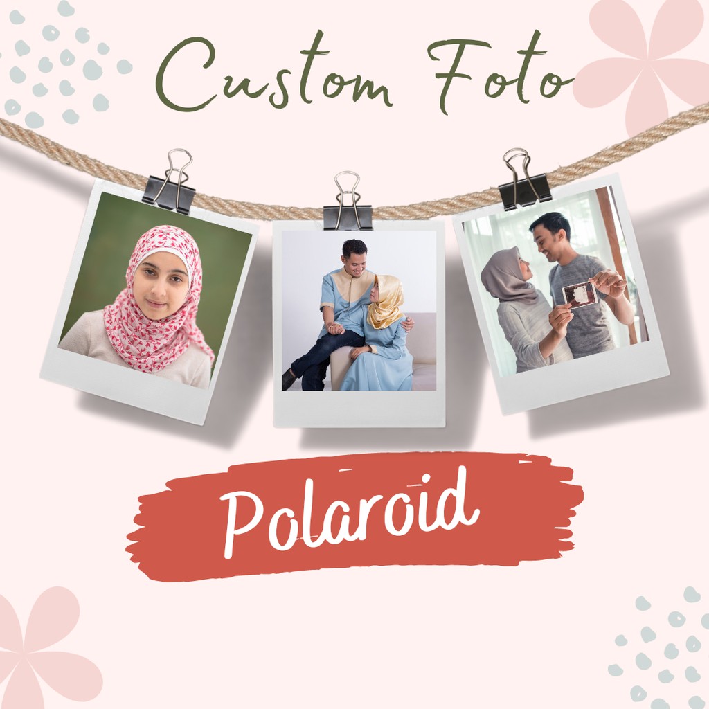 FOTO POLAROID TAMBAHAN ISI HAMPERS