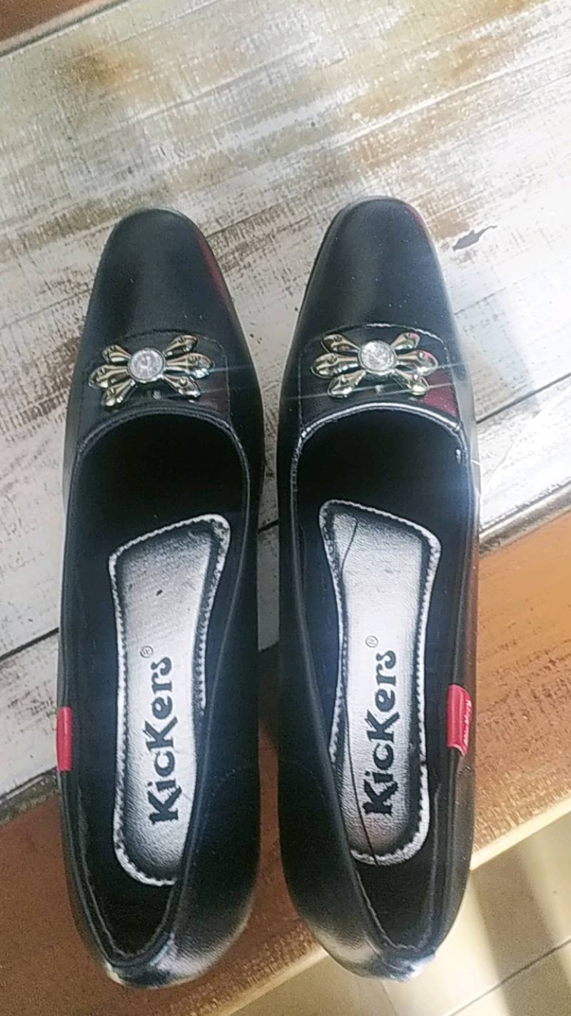 Sepatu Pantofel D21 2 Kantor Cewek Wanita Karir Termurah Kulit Sintetis Terlaris