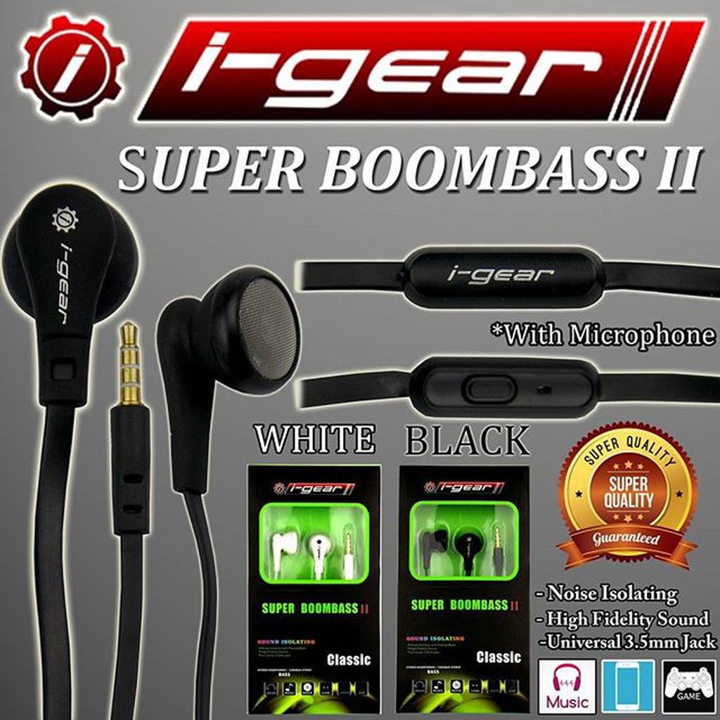 Handsfree I-gear Super BoomBass 2 Headset supernoombass