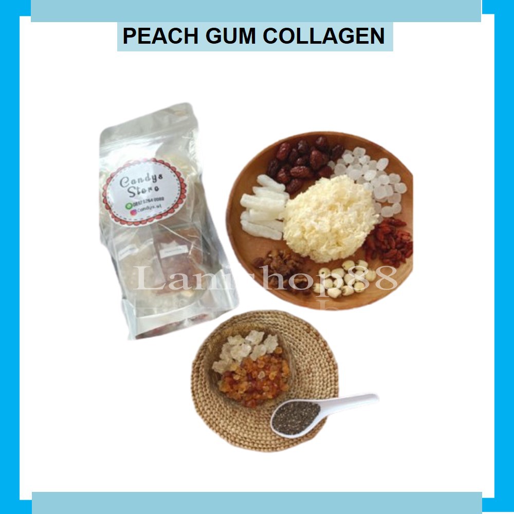 

PAKET PEACH GUM COLLAGEN DESSERT GRADE PEMIUM UNTUK 8 PORSI