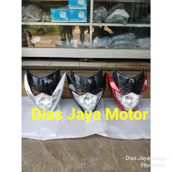 batok kepala atau lampu depan satria fu 2014 fl