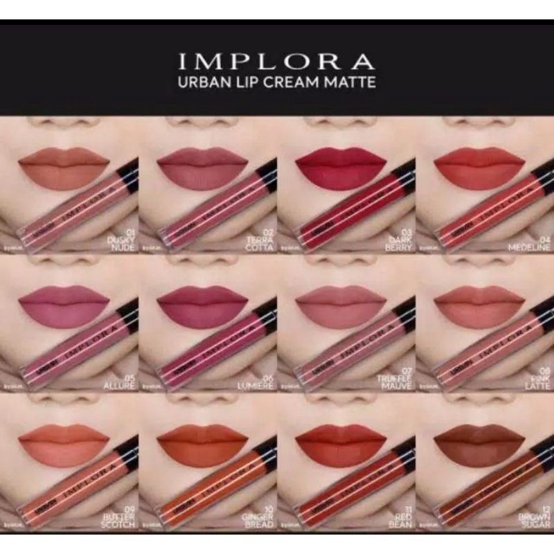 Lip Cream Implora Matte//Implora Urban Lip Cream Matte