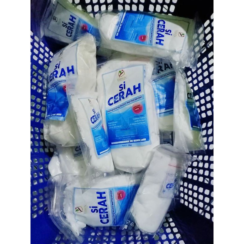 Si Cerah 1Kg/ Pembersih Noda Membandel/ pembersih noda, jamur/ pembersih pakaian/ si cerah yasmin