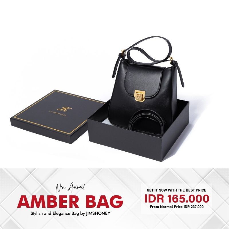 AMBER ❤️ GRATIS BOX ❤️ TAS JIMSHONEY JIMS HONEY SLING SHOULDER BAG