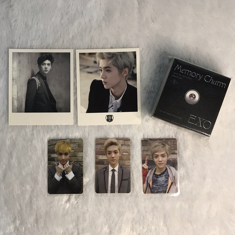 Photocard EXO Chanyeol Lay Luhan Growl a b polaroid pc sehun kai xiumin kyungsoo do baekhyun chen su