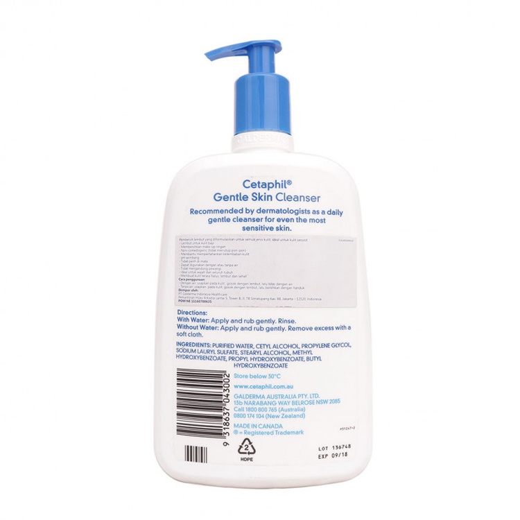 Cetaphil Gentle Skin Cleanser 1000ml