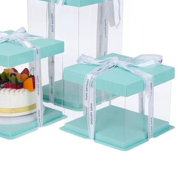 

♙ CAKE BOX MIKA TRANSPARAN KOTAK KUE MIKA GIFT BOX KEKINIAN SIZE 17 DAN 24 CM DAN 21 CM NEW SIZE KOTAK MIKA TRANSPARAN KOTAK HAMPERS GIFT BOX KEKINIAN KOTAK PENYIMPANAN KOTAK KUE AESTHETIC ♖
