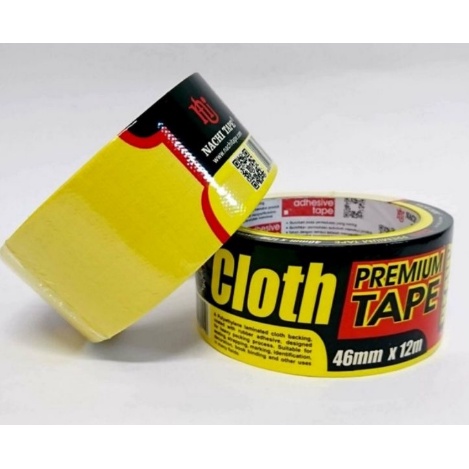 Gramedia Bogor - Nachi Cloth Tape 46Mmx12M Kuning