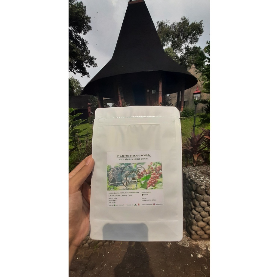 

Bagaskafe - Flores BLEND 500 gram 50% Arabica 50% Robusta Roasted Coffee