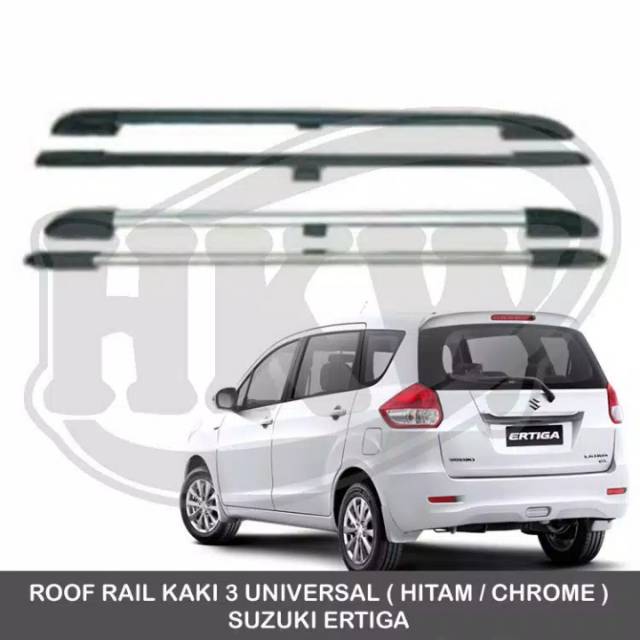 Roof rail kaki 3 mobil ertiga