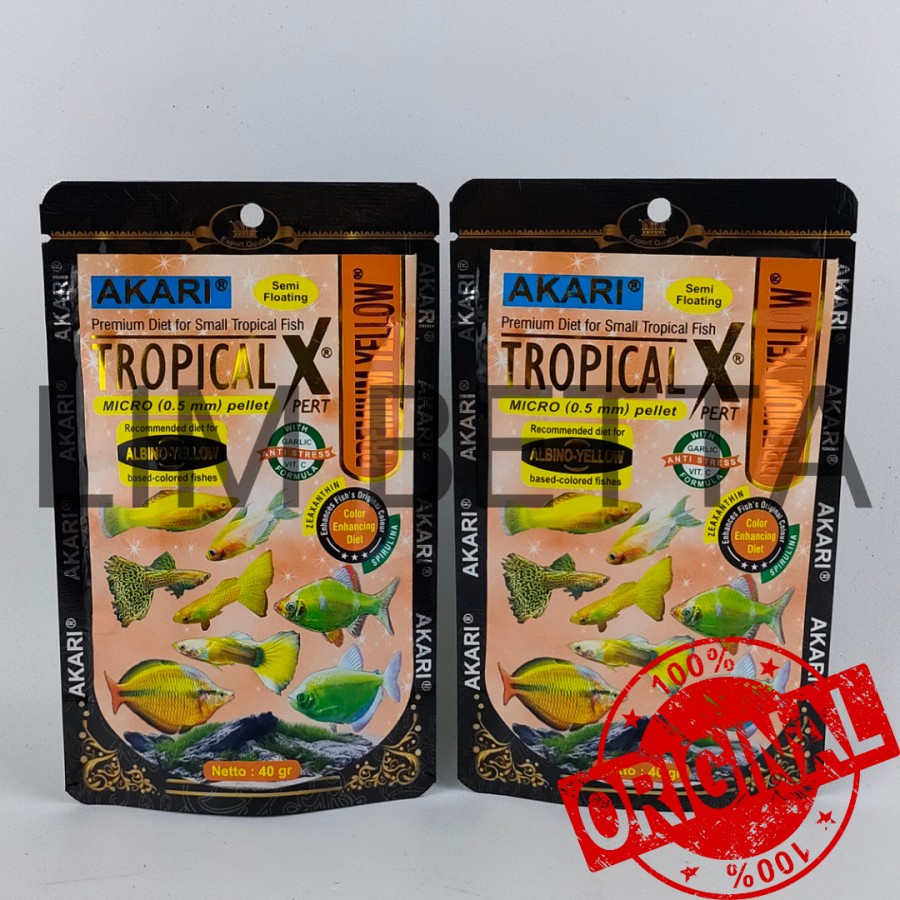 AKARI TROPICAL PREMIUM YELLOW 40 GRAM / AKARI TROPICAL X CHILCLID