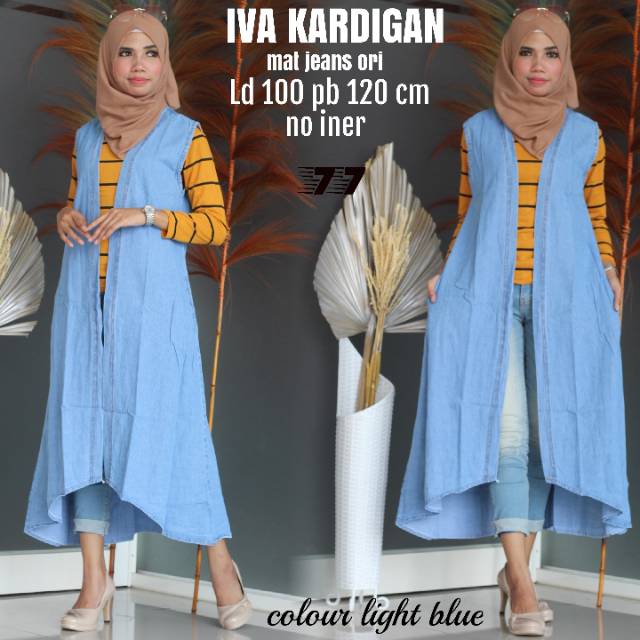 KARDIGAN IVA JEANS ORI BISA COD KET DIGAMBAR