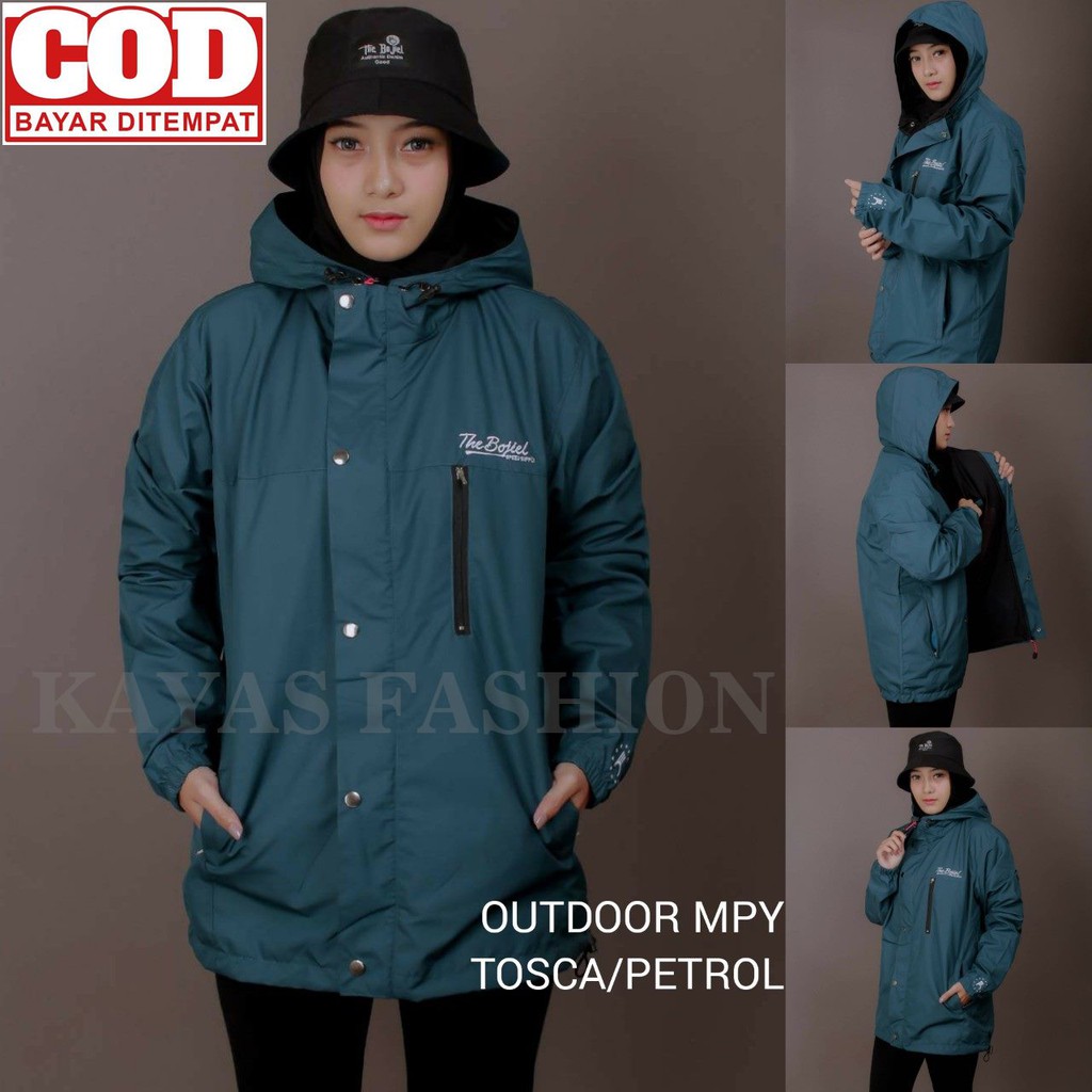 jaket parasut parka the bojiel original terlaris bisa bayar di tempat