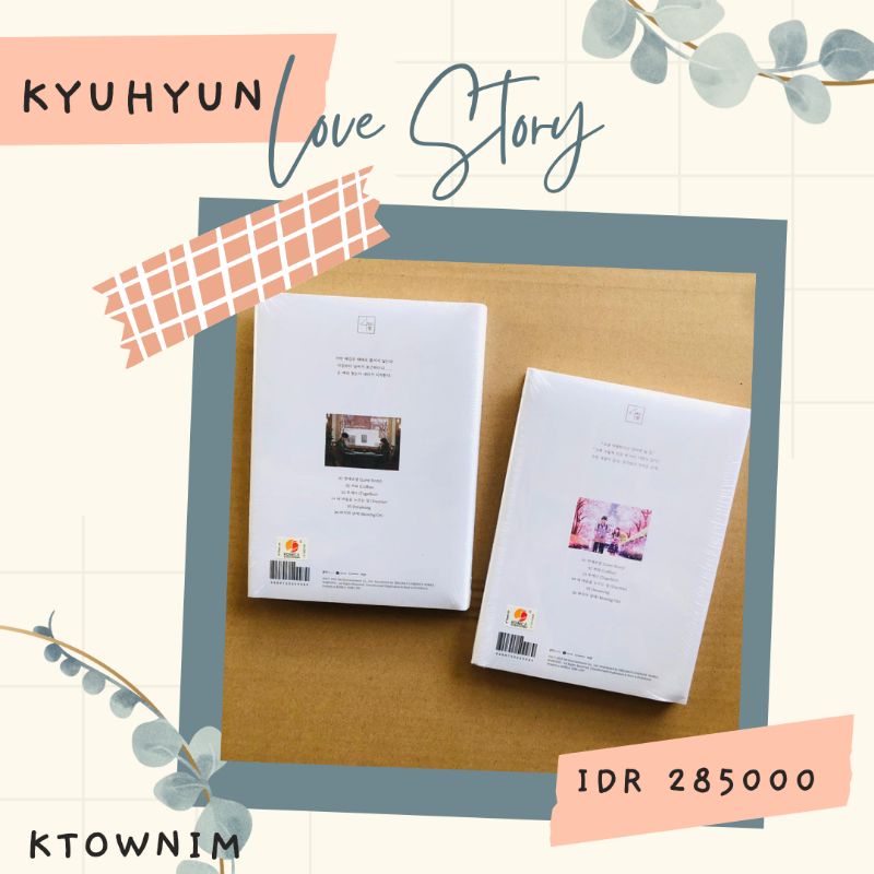 [READY] Kyuhyun 4th mini album ( love story ) + poster