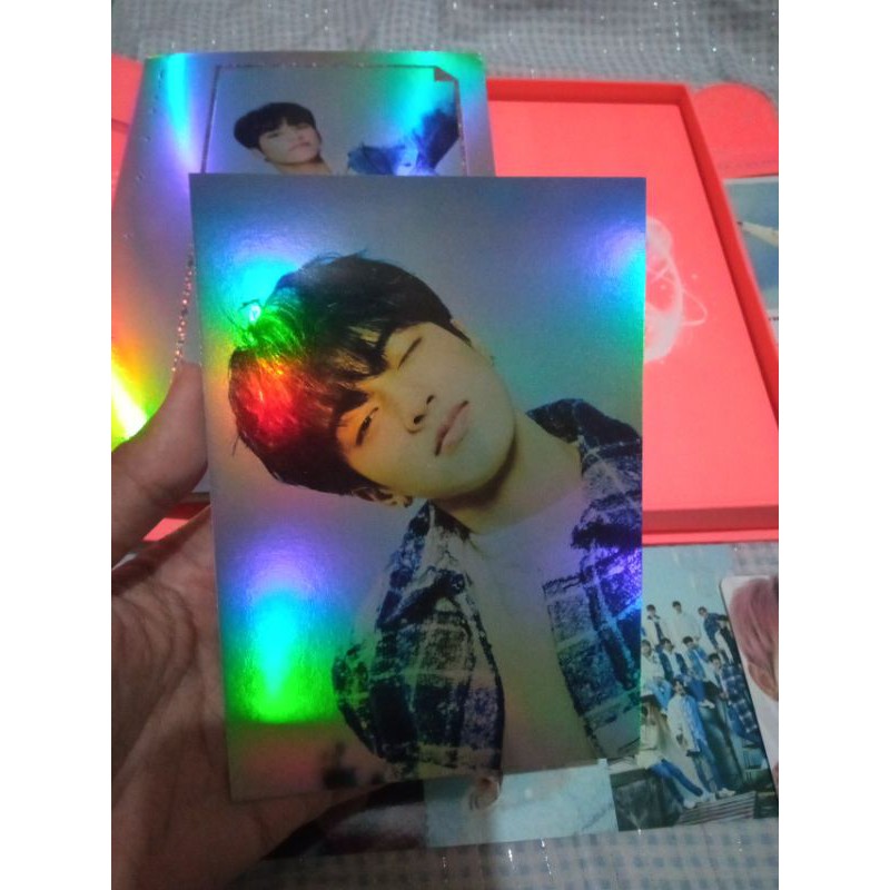 READY SHARING ] POSTCARD HOLOGRAM HARUTO OFFICIAL FULL ALBUM TREASURE