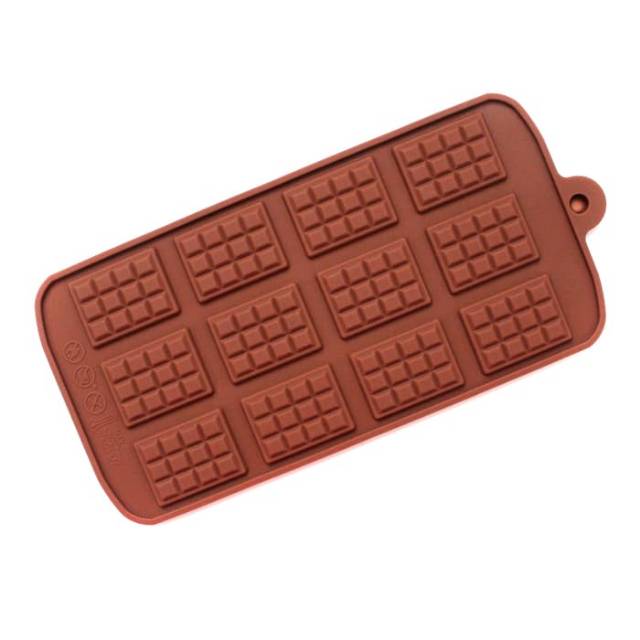 Cetakan coklat silikon wafel chocobar silicone chocolate mold