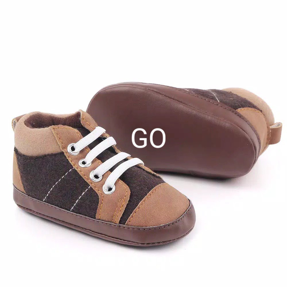 gos 2274 COBOY TIME Sepatu Anak Laki Sepatu Bayi Prewalker Shoes 0-18 bulan Import