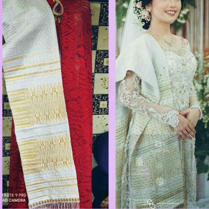 songket tumtuman purada korea full payet kristal tarutung super mewah promo terbaru pengantin batak