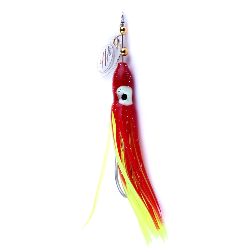 HENGJIA Umpan soft spinner spoon pancing swimbait sequin jigs fishing lure ikan bass outdoor tackle