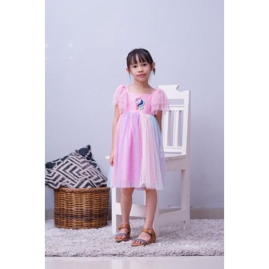 BEST SELLER Gaun Pesta Anak/Dress Pesta Anak Unicorn/Baju Pesta Anak Unicorn