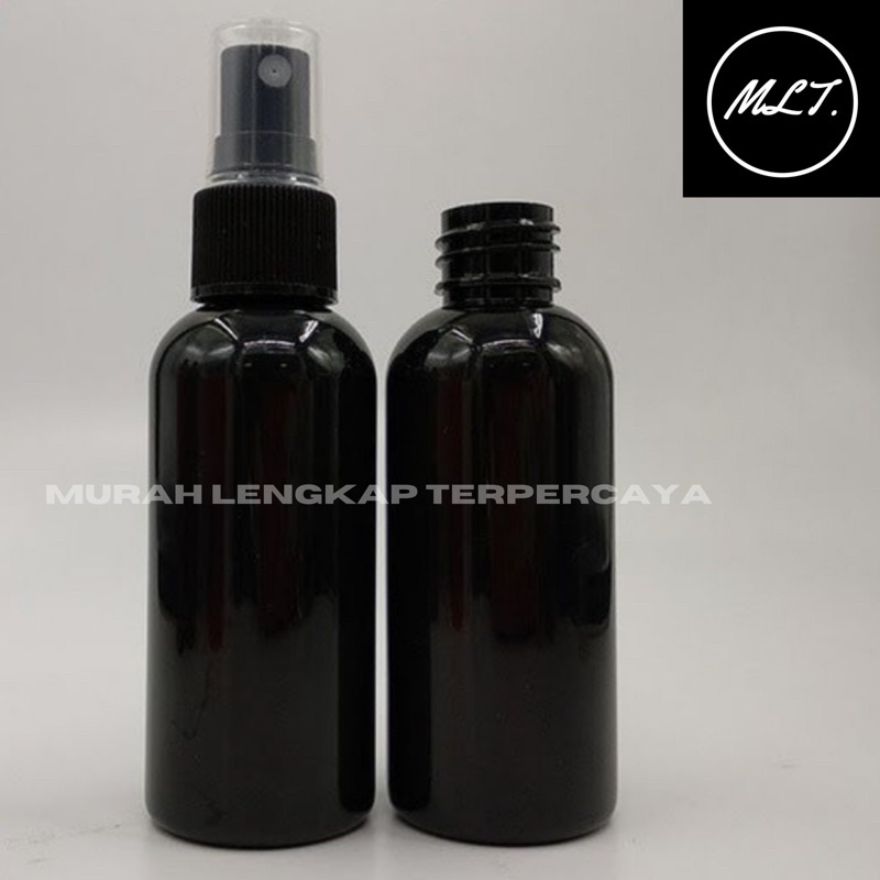 BOTOLS SPRAY 60 ML HITAM / BOTOL BR 60ML HITAM