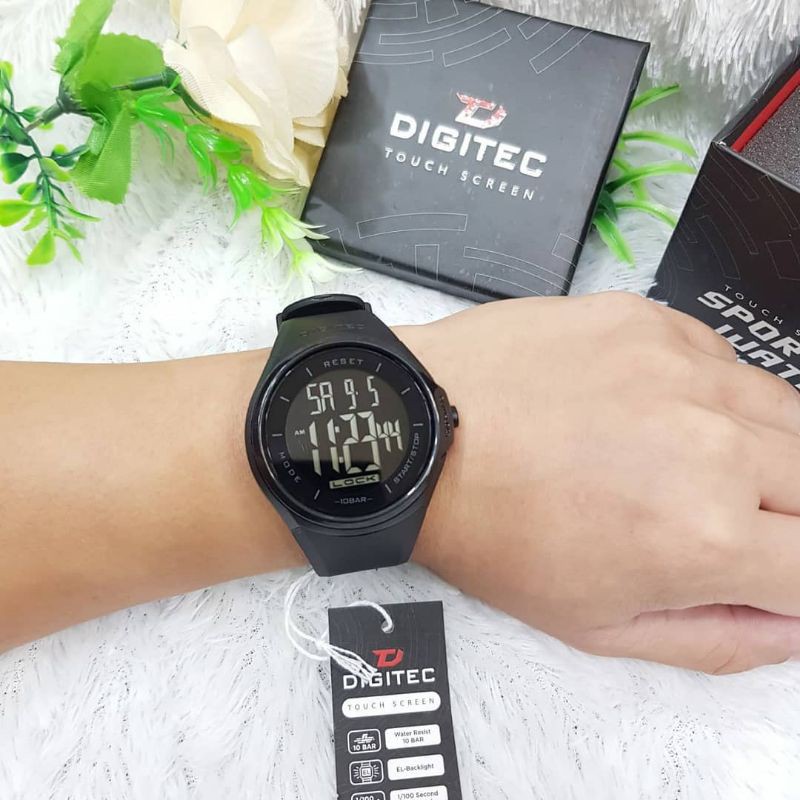 jam tangan sport digitec Touch screen extreme original
