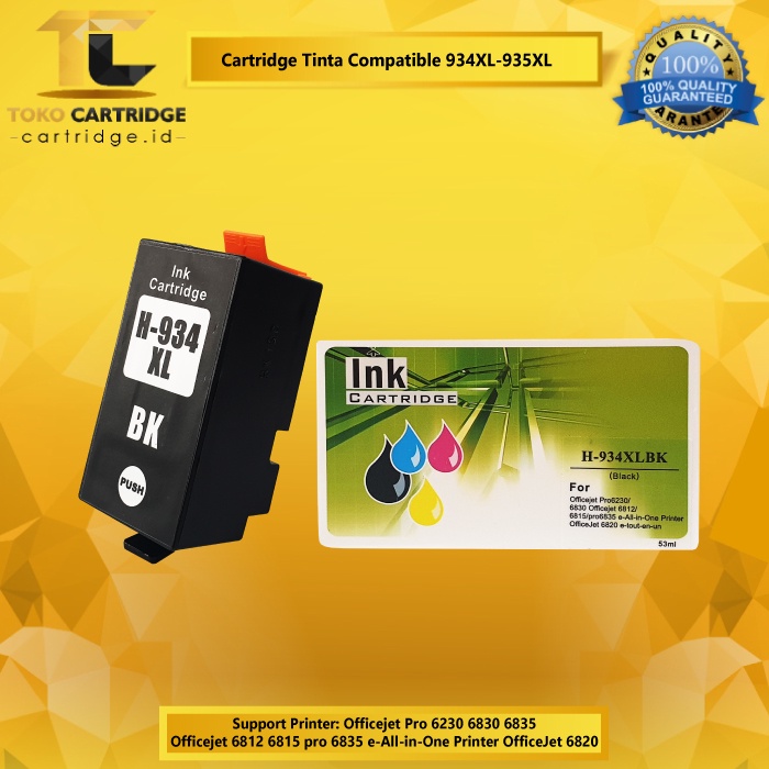 Cartridge Compatible 935XL 935 XL 934XL 934 XL Officejet j6230 6830 6835 6820 With Chip