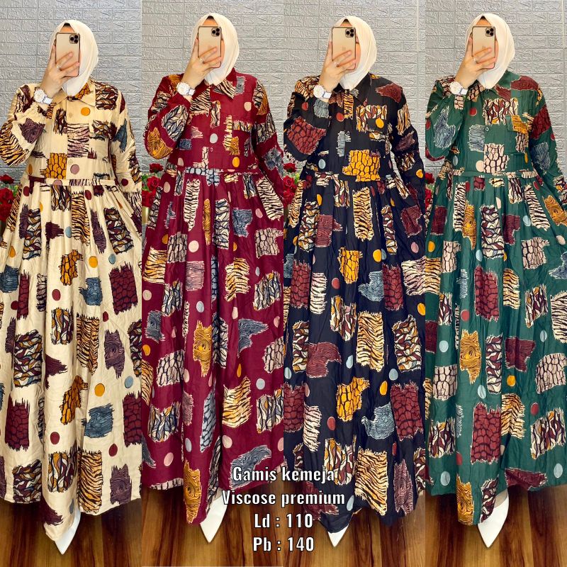 GAMIS TERBARU  /NEW ARRIVAL /FASHION WANITA MUSLIM