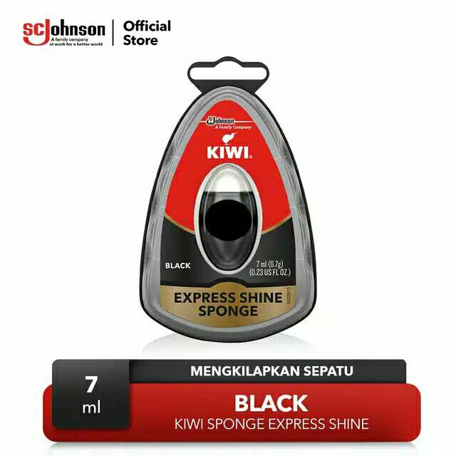 KIWI Express Shine Sponge BLACK / NEUTRAL - 7ml