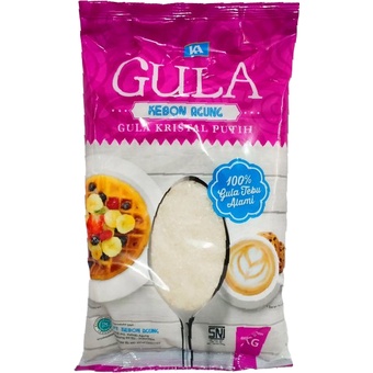 

Gula Pasir 1kg Kebon Agung Gula Kristal Putih Tebu Alami