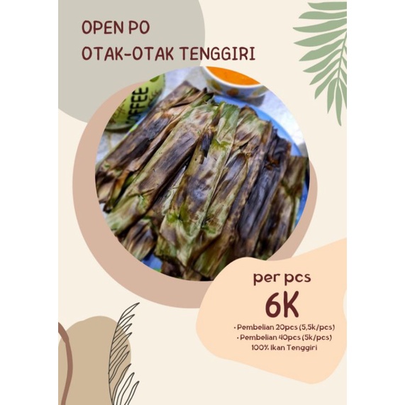 Otak-otak Asli Ikan Temggiri Mama Pepeb