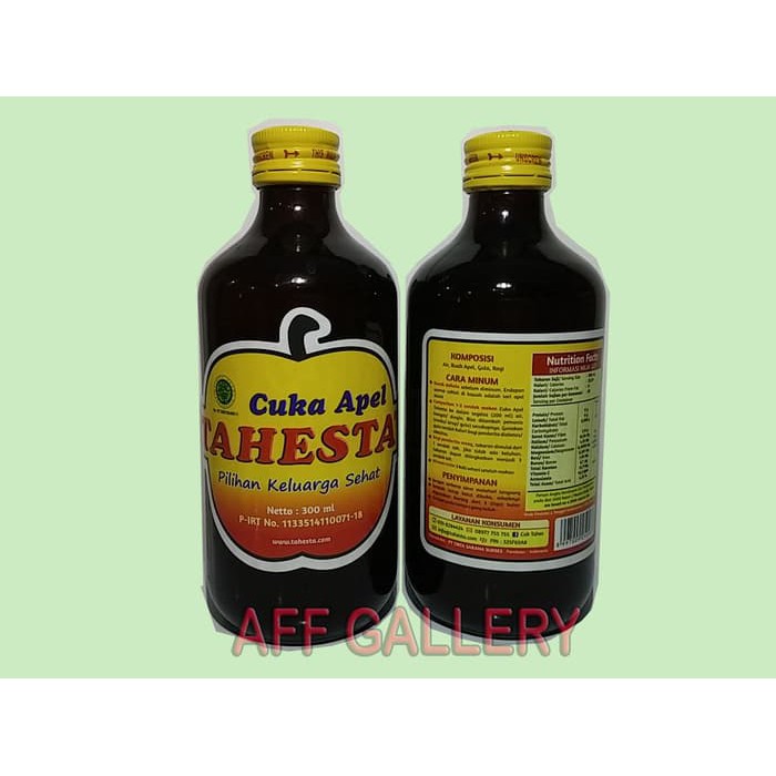 

Cuka Apel Tahesta 300ml