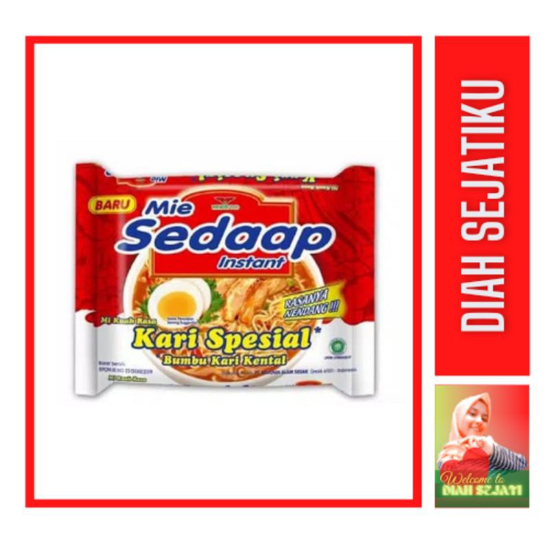

Mie Sedaap Mie Kari Spesial 75g